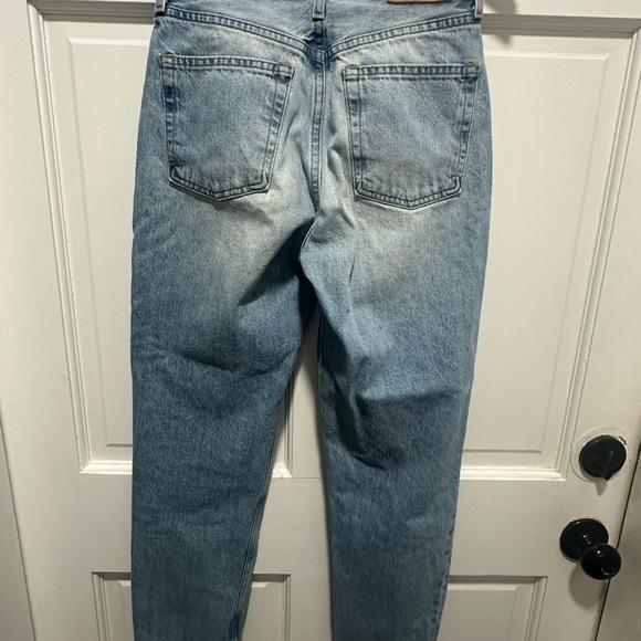 Everlane Womens The 90s Cheeky Jean Vintage Mid Blue High Rise No Stretch 26 Reg - Picture 3 of 4